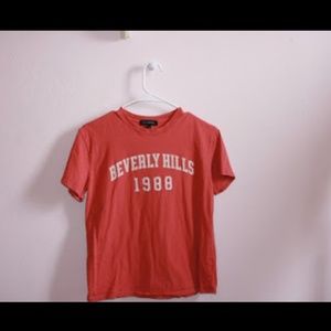 Beverly Hills peach tshirt